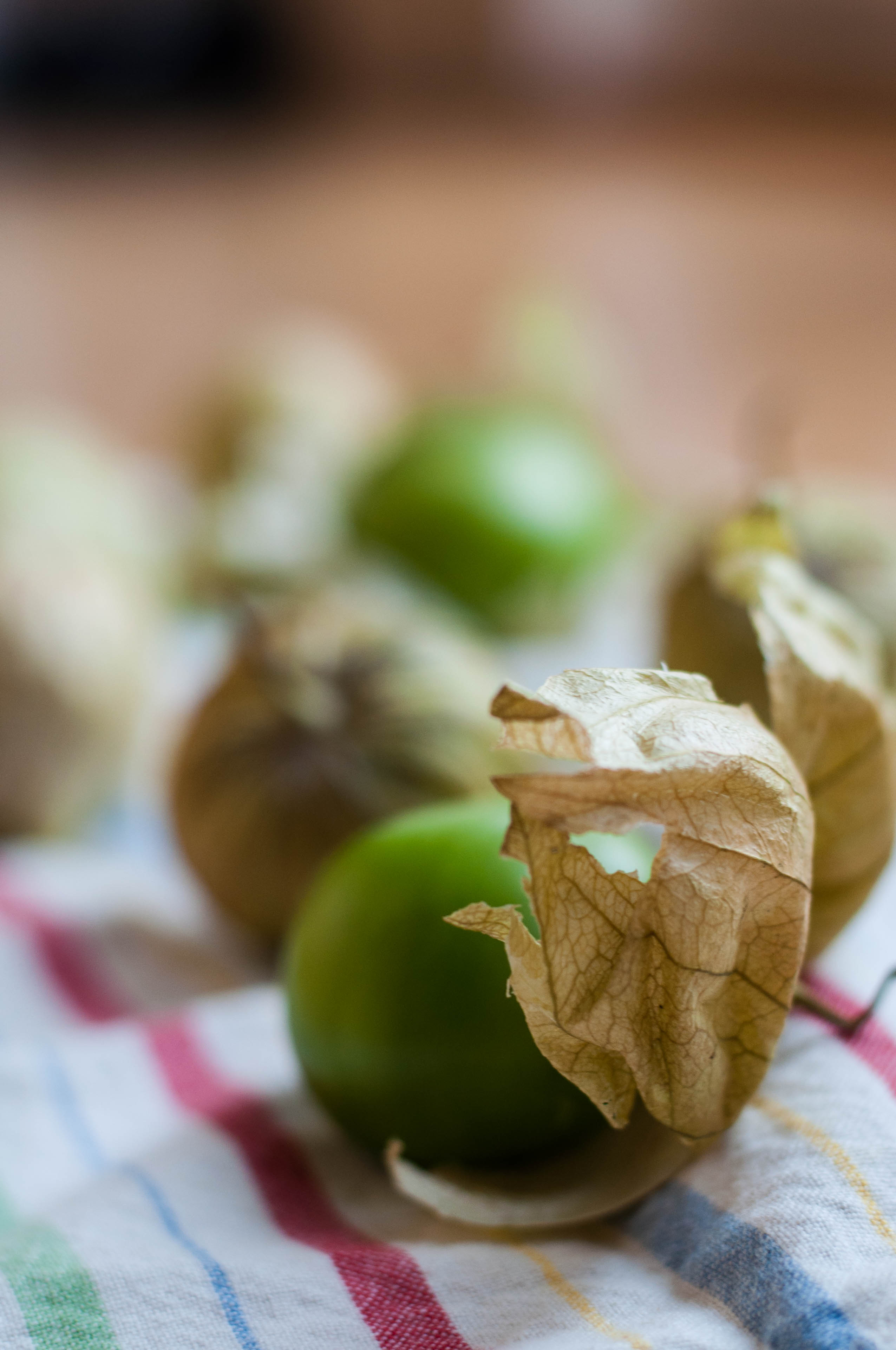 Tomatillo Salsa with Homemade Pita Chips - By The Scratch Artist