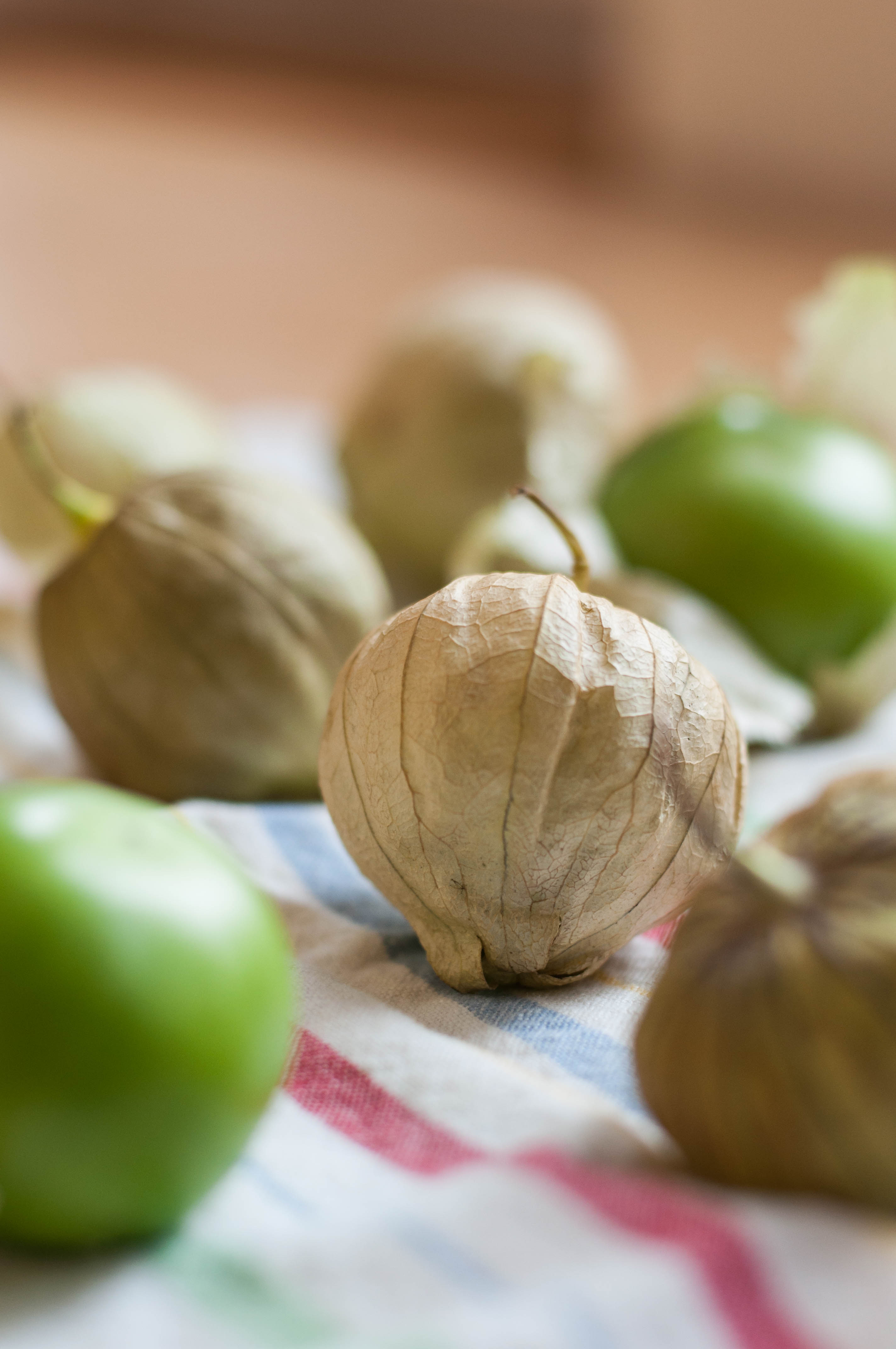 Tomatillo Salsa with Homemade Pita Chips - By The Scratch Artist