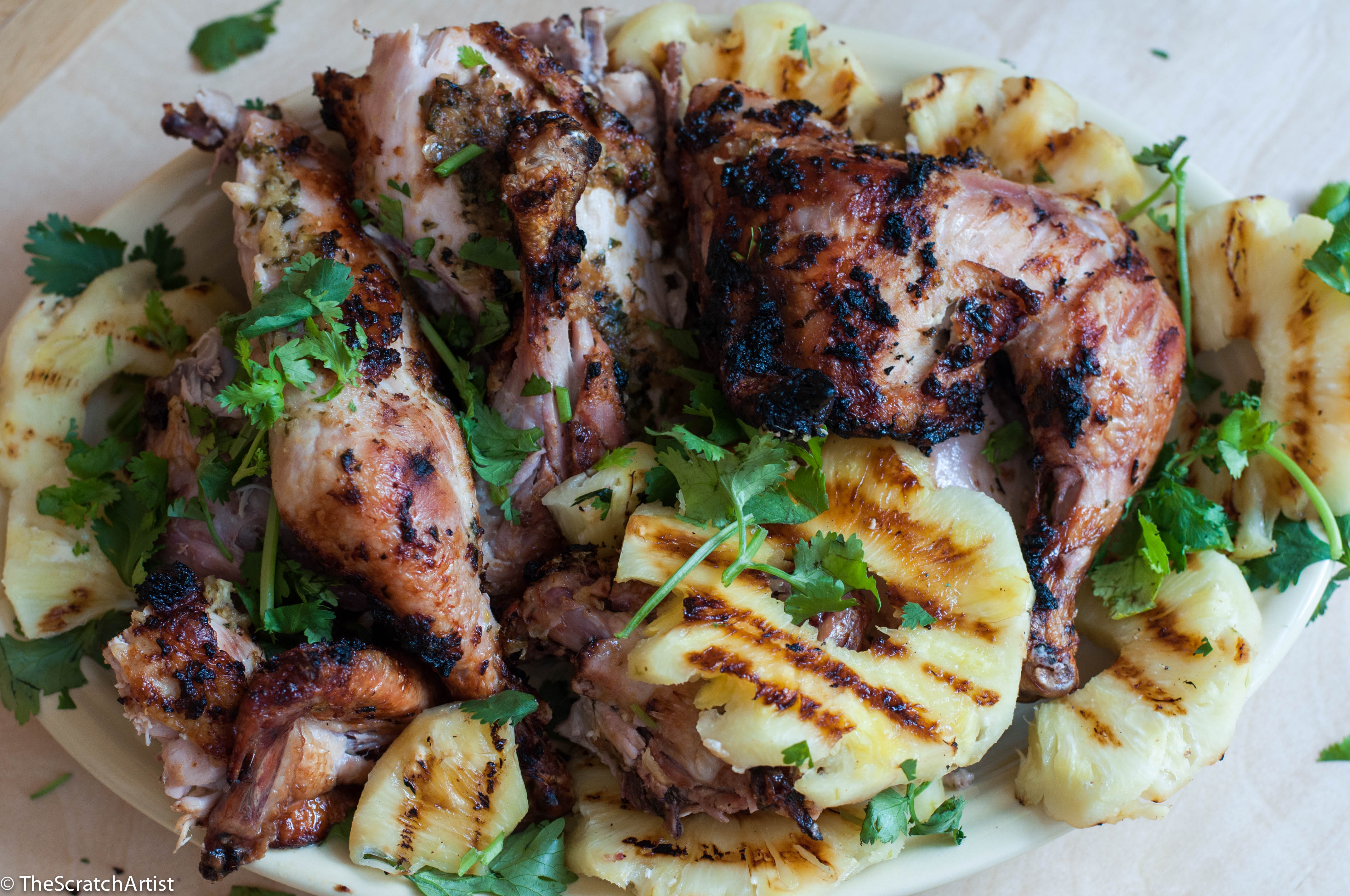 Barbecue Chicken Ginger & Pineapple - The Scratch Artist