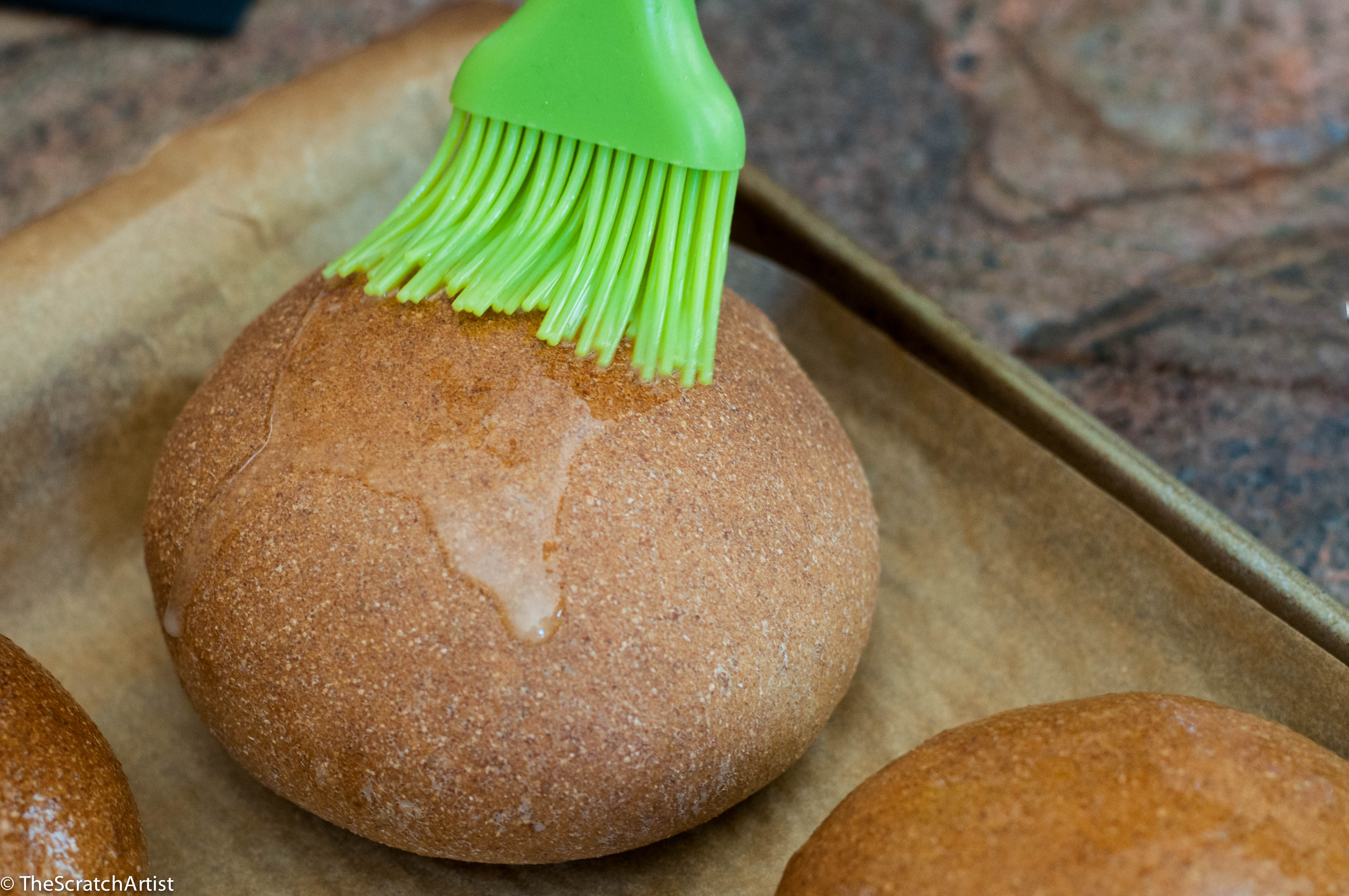 Homemade Sprouted Whole Grain Burger Buns - The Scratch Artist