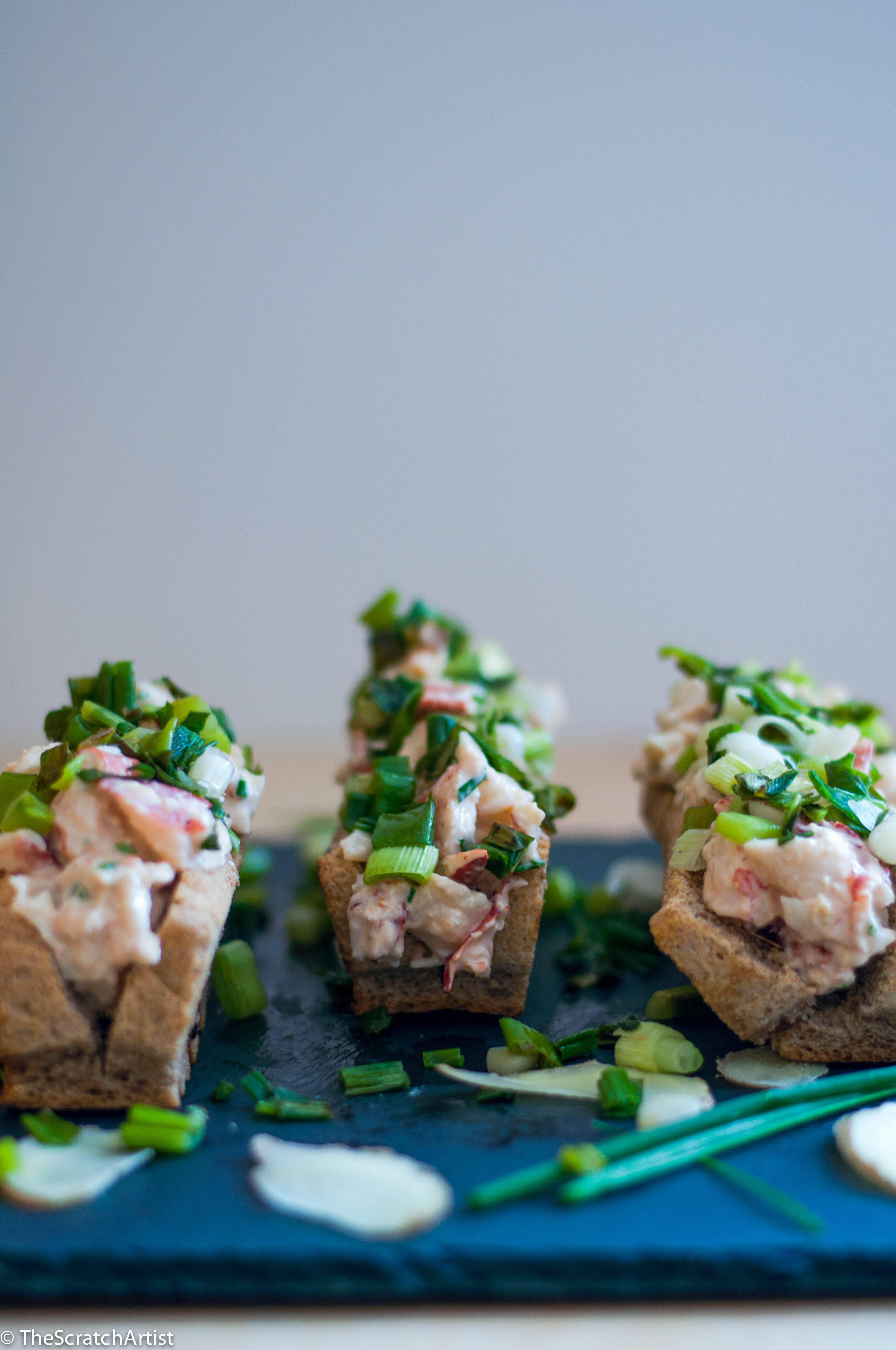 Ginger and Scallion Lobster Rolls - the Scratch Artist