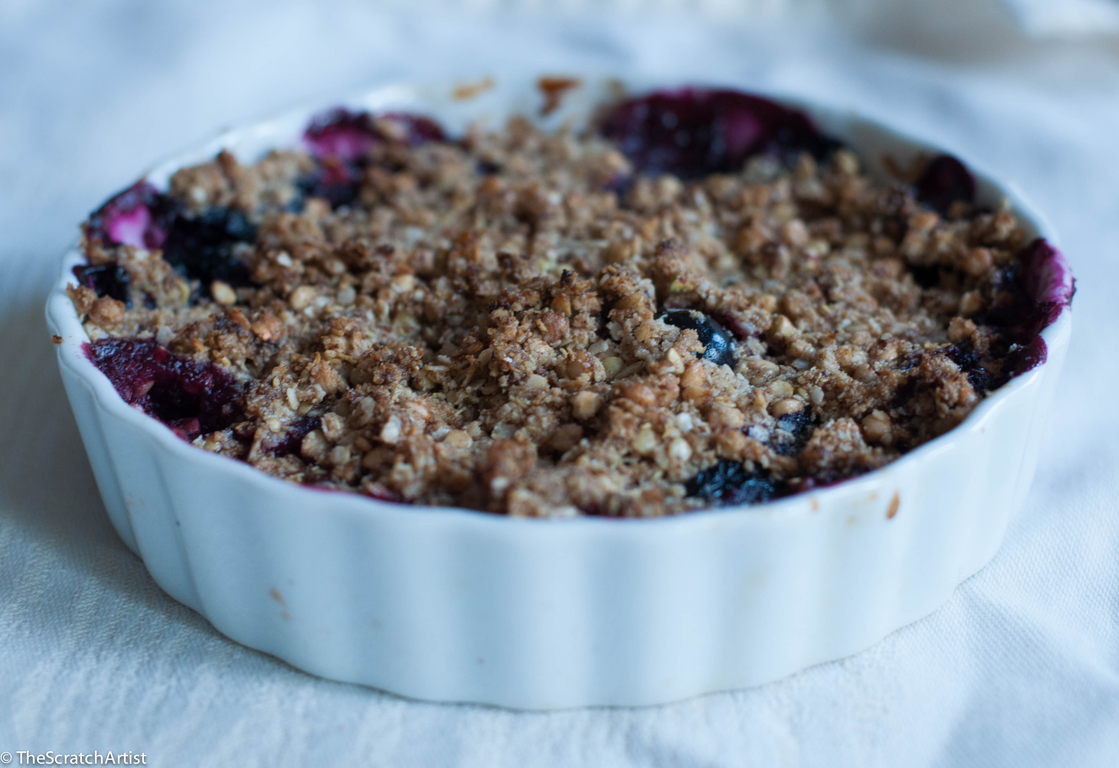 Mixed Berry Crumble Gluten Free - The Scratch Artist