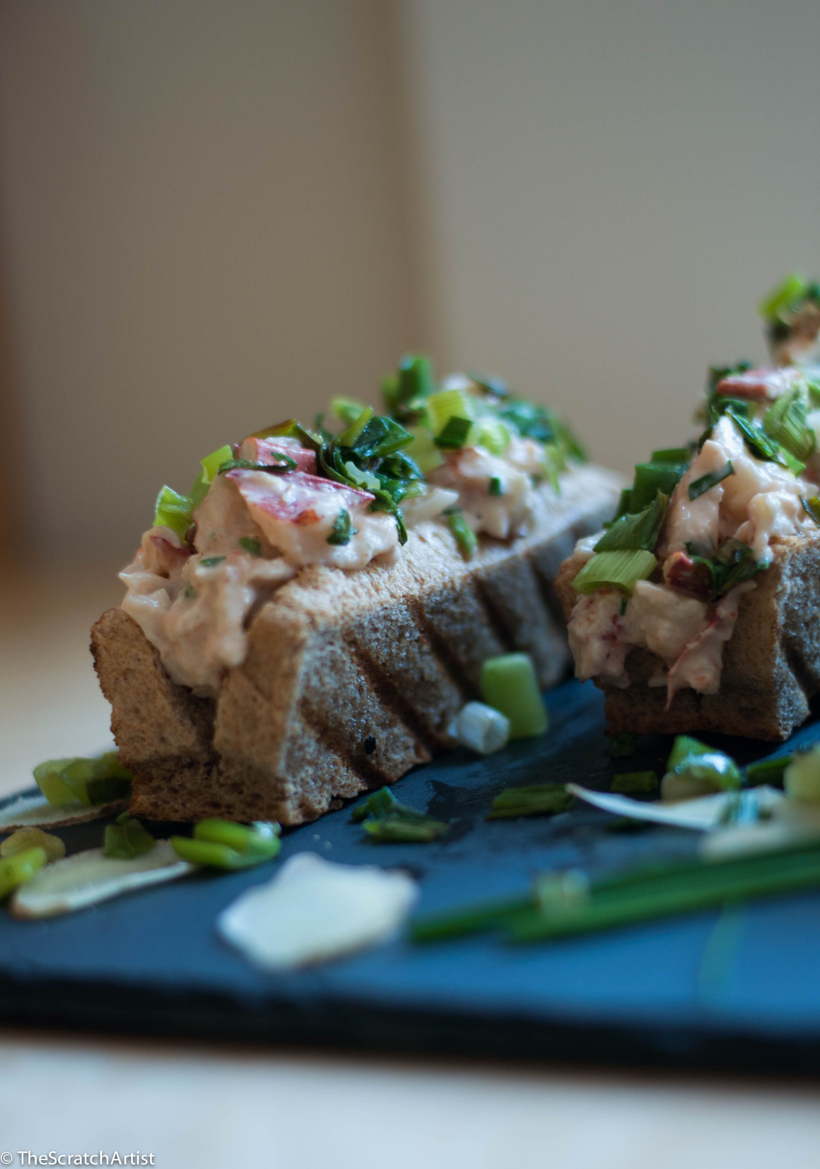 Scallion & Ginger Lobster Rolls - The Scratch Artist