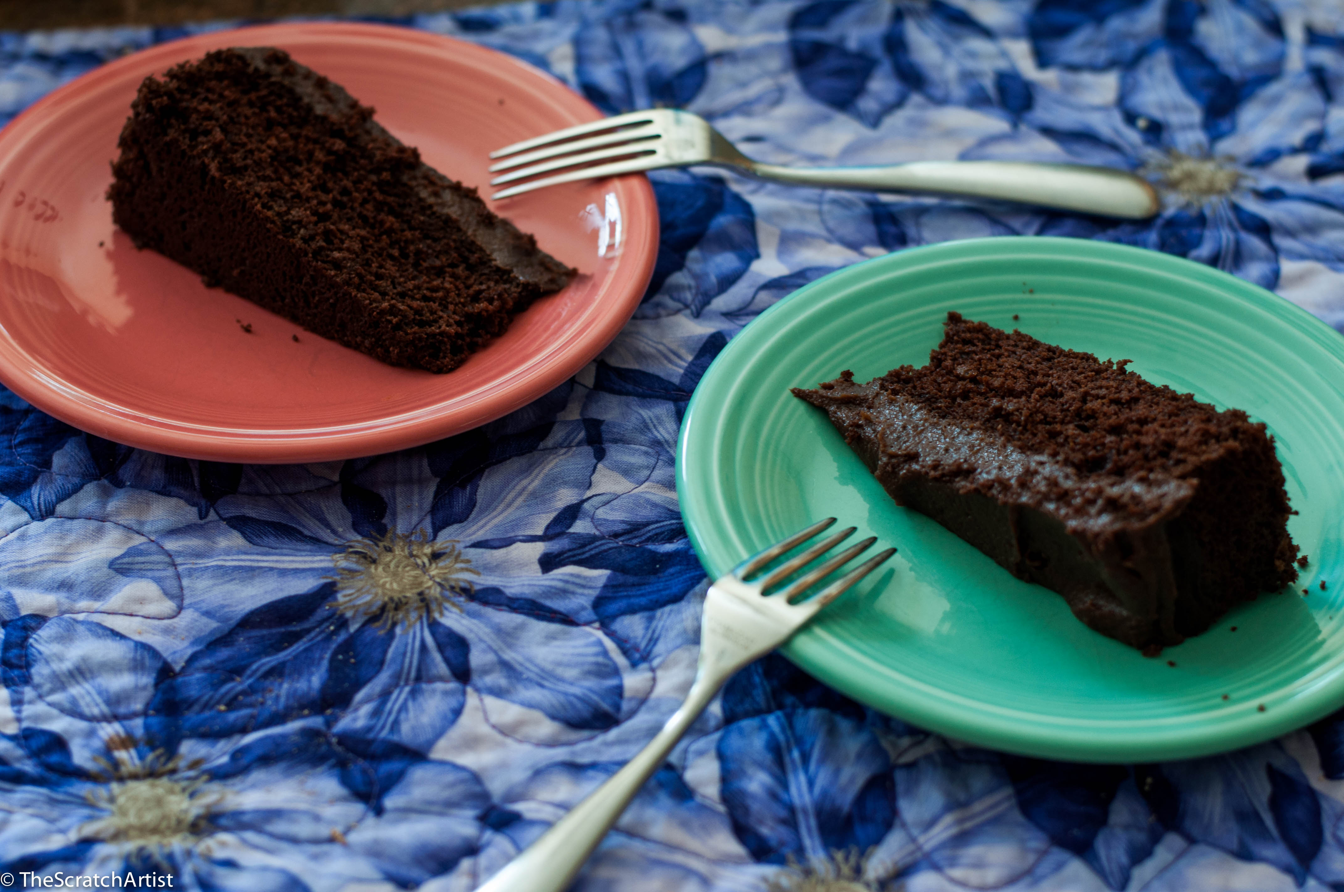 Chocolate Cake with Date Frosting - The Scratch Artist