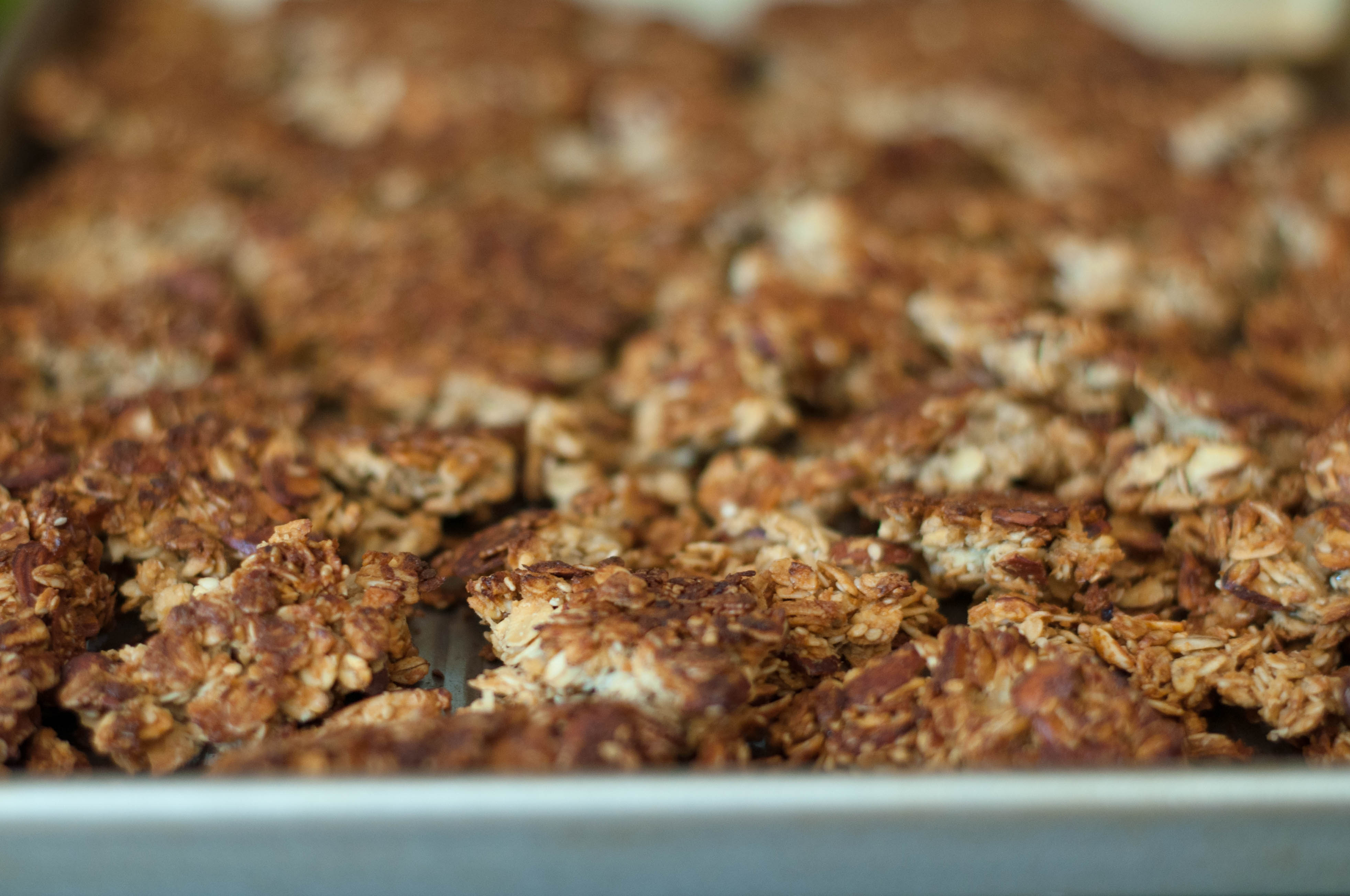 Tahini & Honey Granola with Fresh Fig Greek Yogurt - The Scratch Artist