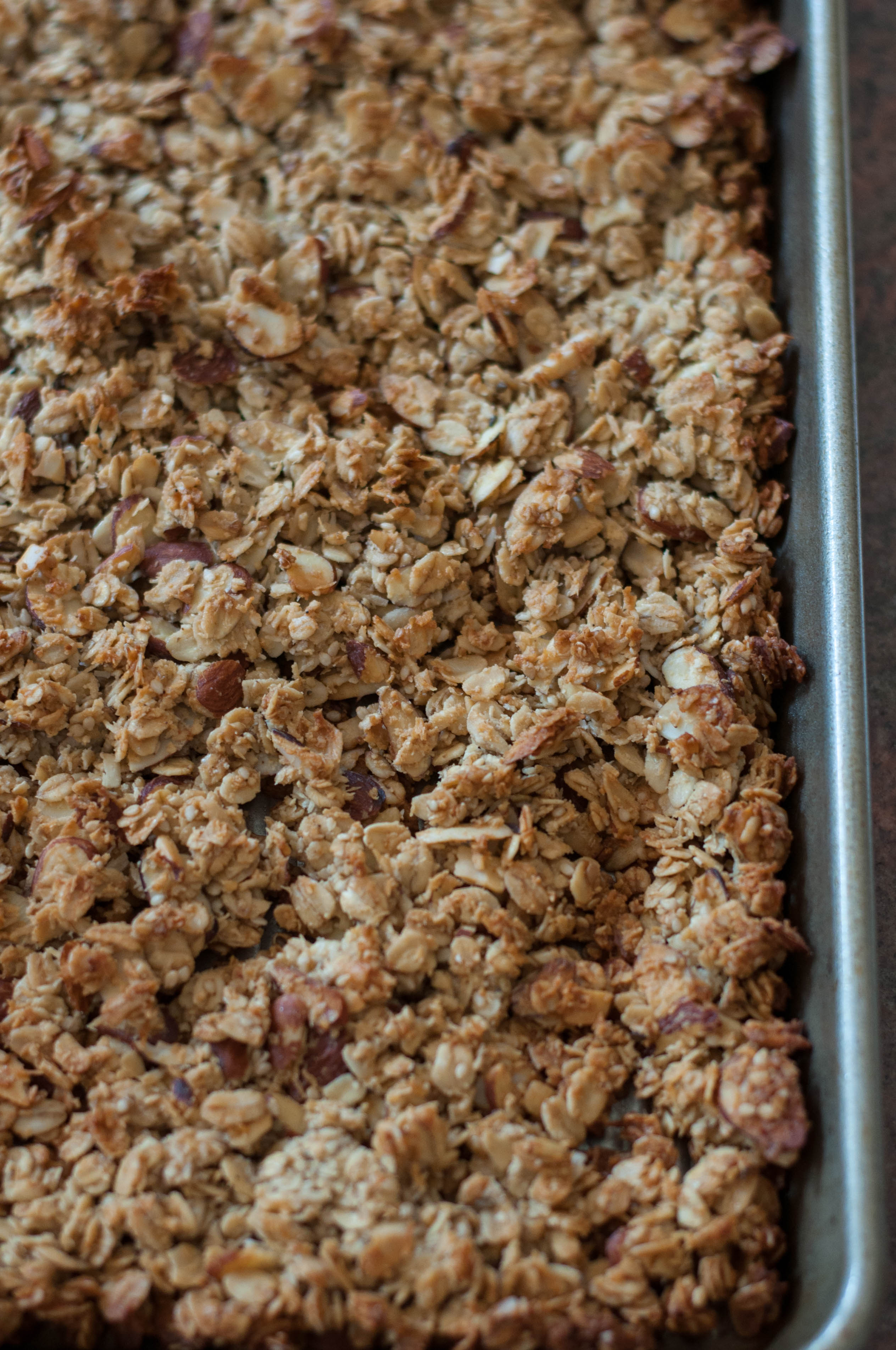 Tahini & Honey Granola with Fresh Fig Greek Yogurt - The Scratch Artist