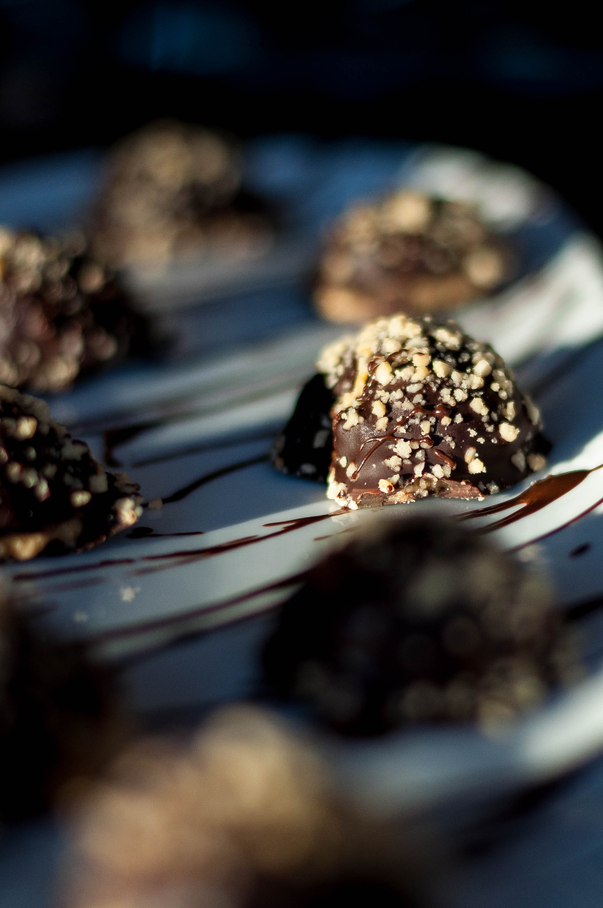 Peanut Butter Cardamom Dark Chocolate Truffles - The Scratch Artist