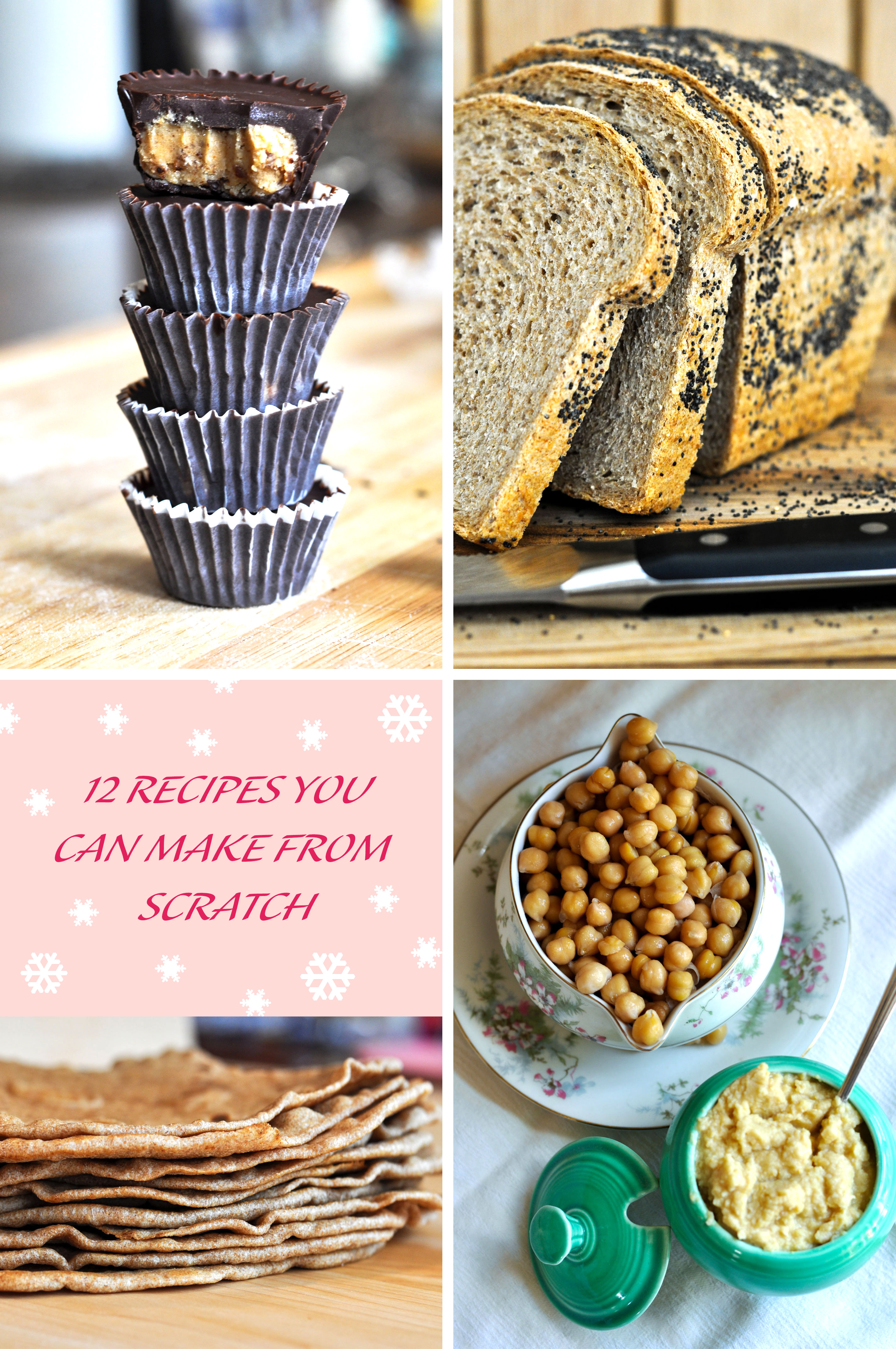 Recipe Round-up 12 Baking/Cooking From Scratch Recipes