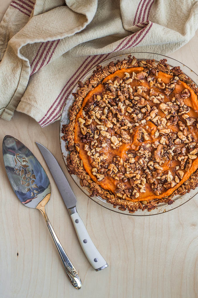 Gluten Free & Sugar Free Sweet Potato Pie - The Scratch Artist