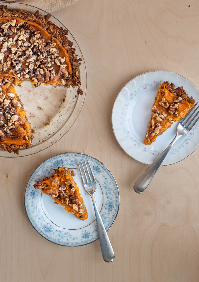 Gluten Free & Sugar Free Sweet Potato Pie - The Scratch Artist