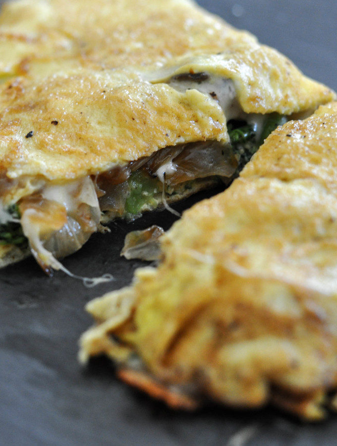 Perfect One Egg Omelet http://www.thescratchartist.com/