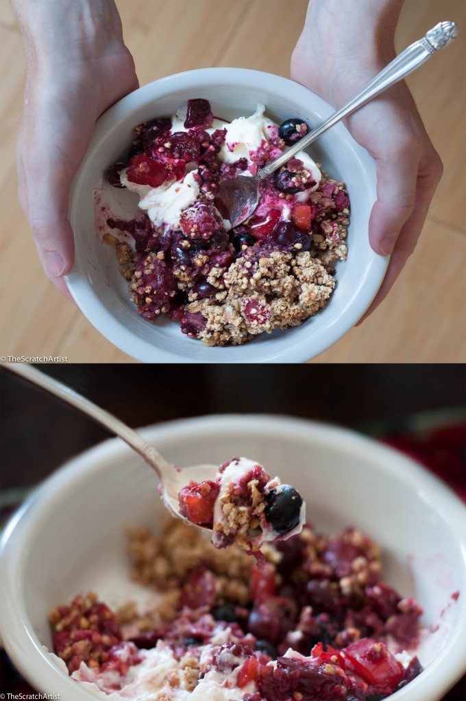 Summer Mixed Berry Crumble (Gluten Free)