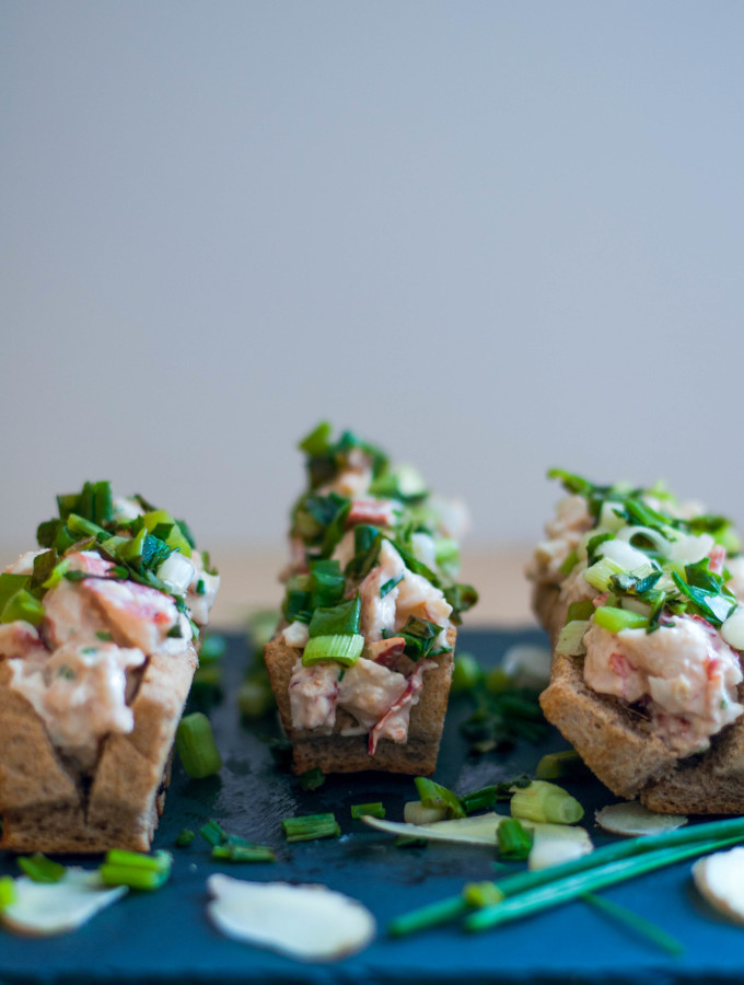 Ginger and Scallion Lobster Rolls - the Scratch Artist